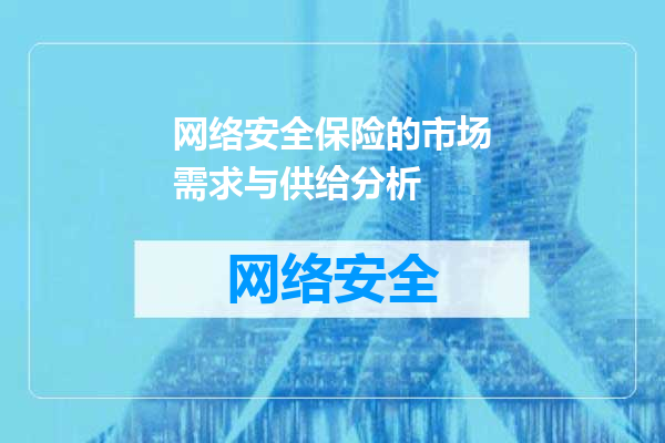 网络安全保险的市场需求与供给分析