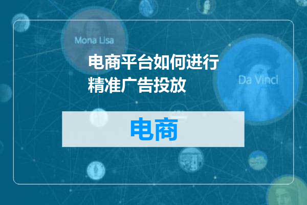 电商平台如何进行精准广告投放